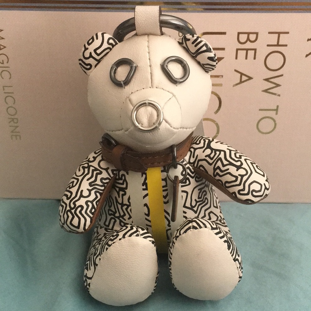 Keith Haring Bear Bag Charm
